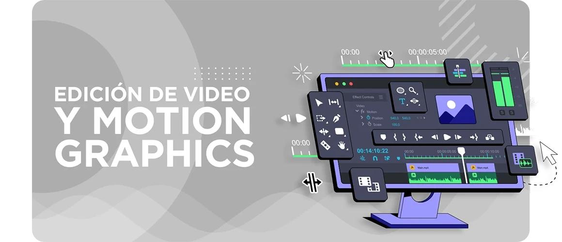 Edición de video y Motion Graphics